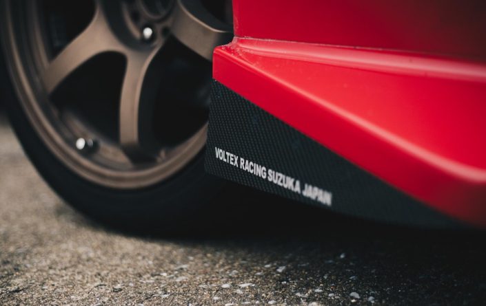Front Bumper (EB-1+EB-2) Voltex EVO 7-9 body kit